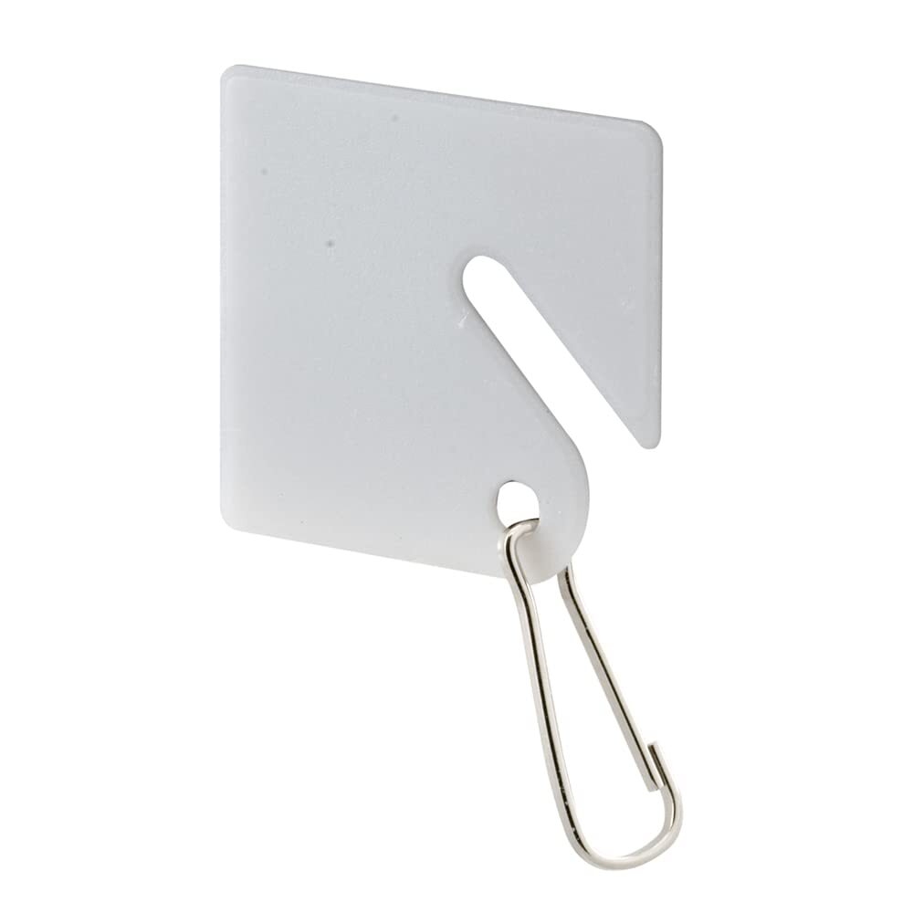 -Line EP 4269 Plastic Write-On Key Tag With Metal Hook – Easily Identify Keys…
