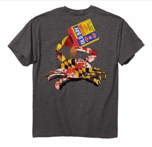 Old Bay Open Can Crab Short Sleeve T-Shirt - NEW Fast Free Ship gallery