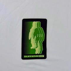 Supreme NY Blur Tee White FW20 FW20T39 Size Large Made in USA Green Graphic Rare