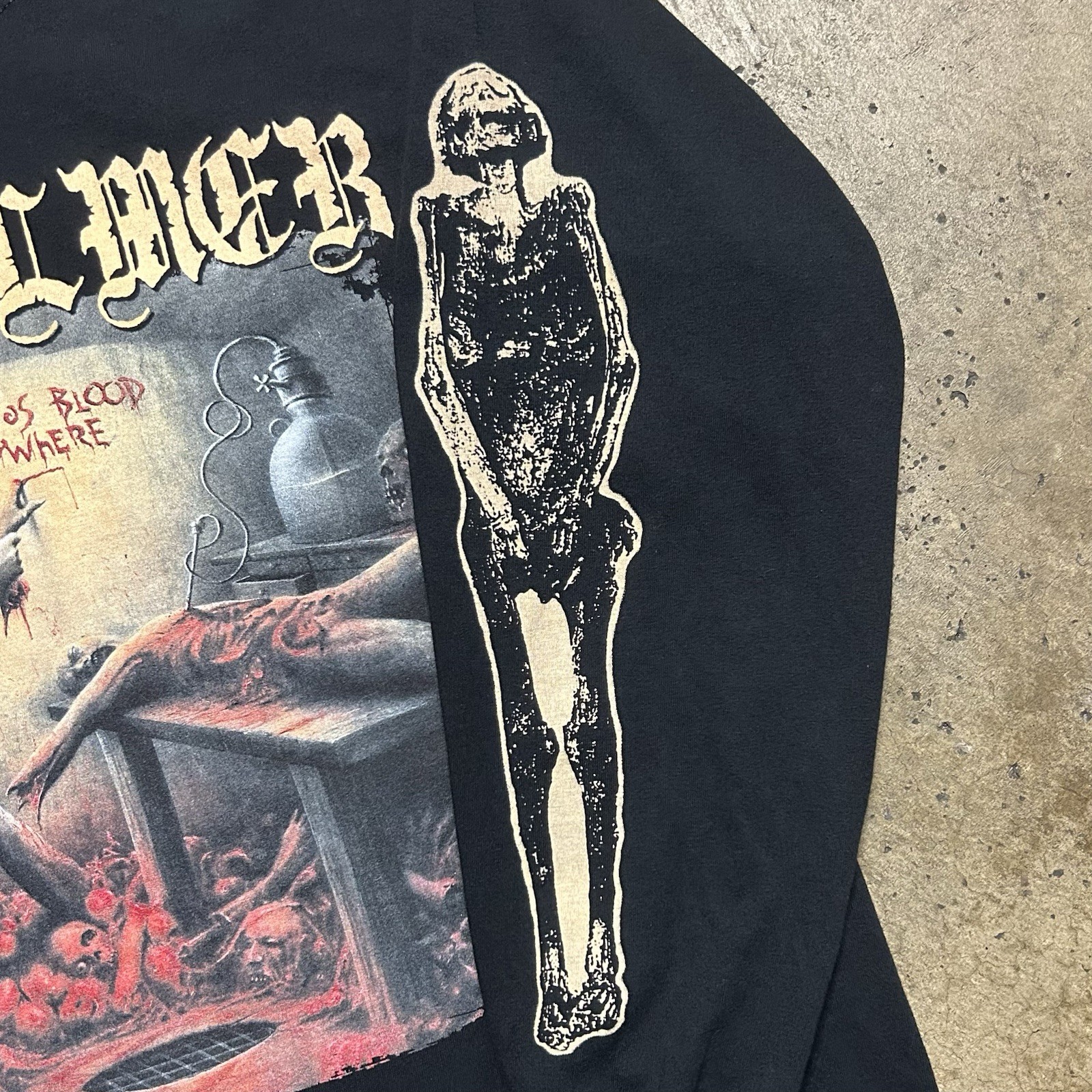 EMBALMER Band Tee Death Metal There Was Blood Everywhere VTG 2010s Print XL MINT gallery