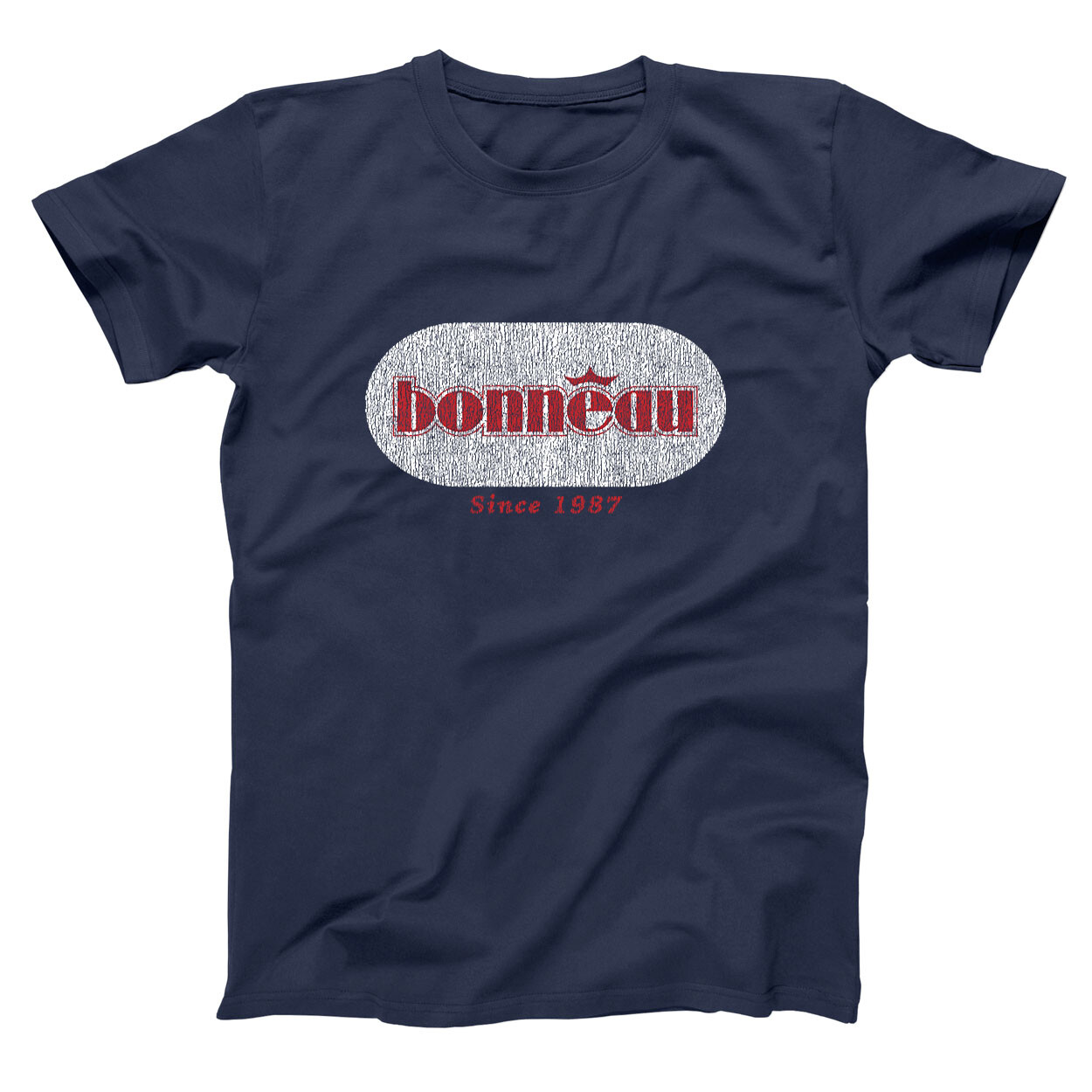 Bonneau Over The Top Arm Wrestling Rocky Rambo 80S Navy Basic Men’s T-Shirt