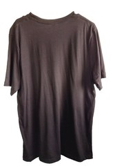 Humants Men’s Large Workwear Jersey Pocket Tee Dark Black Gray heather Cotton