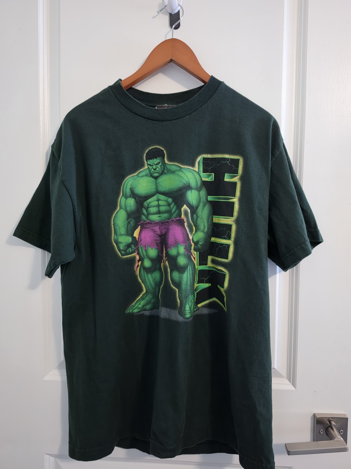 2003 official Marvel incredible Hulk movie T-shirt gallery