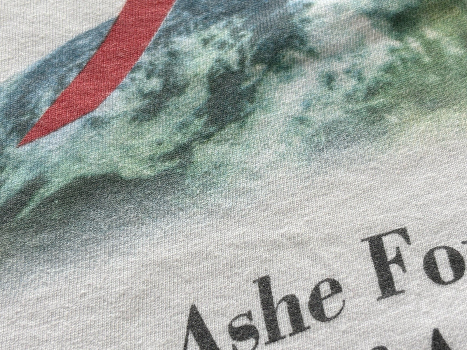 VTG ‘90s Arthur Ashe Defeat of Aids T-Shirt Tee XL USA gallery