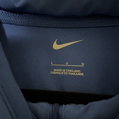 Nike Men’s Quarter zip windbreaker Blue and Orange jacket! Mens L