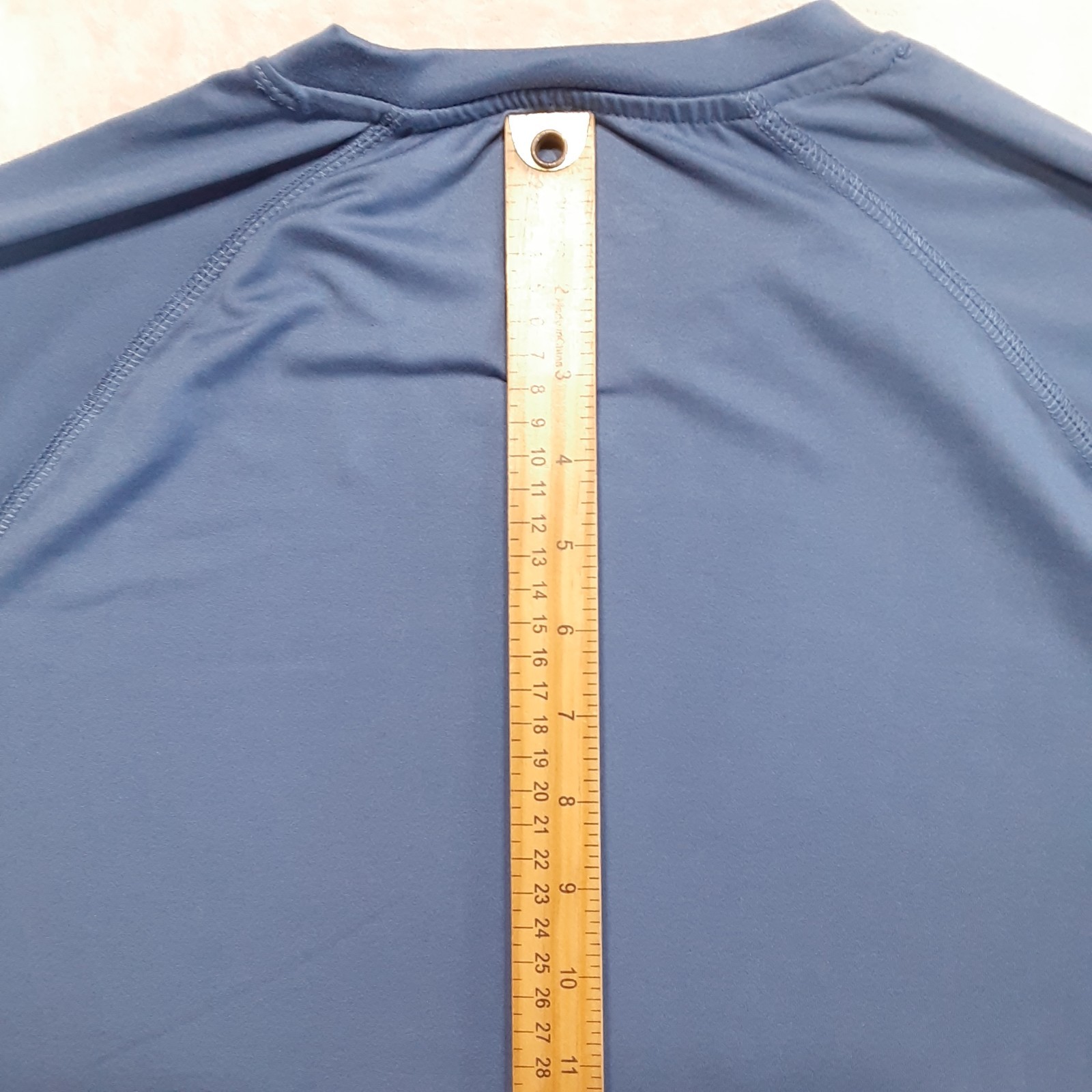 Glacier Mens Performance T-Shirt M Blue Crew SS Athletic Polyester Spandex gallery