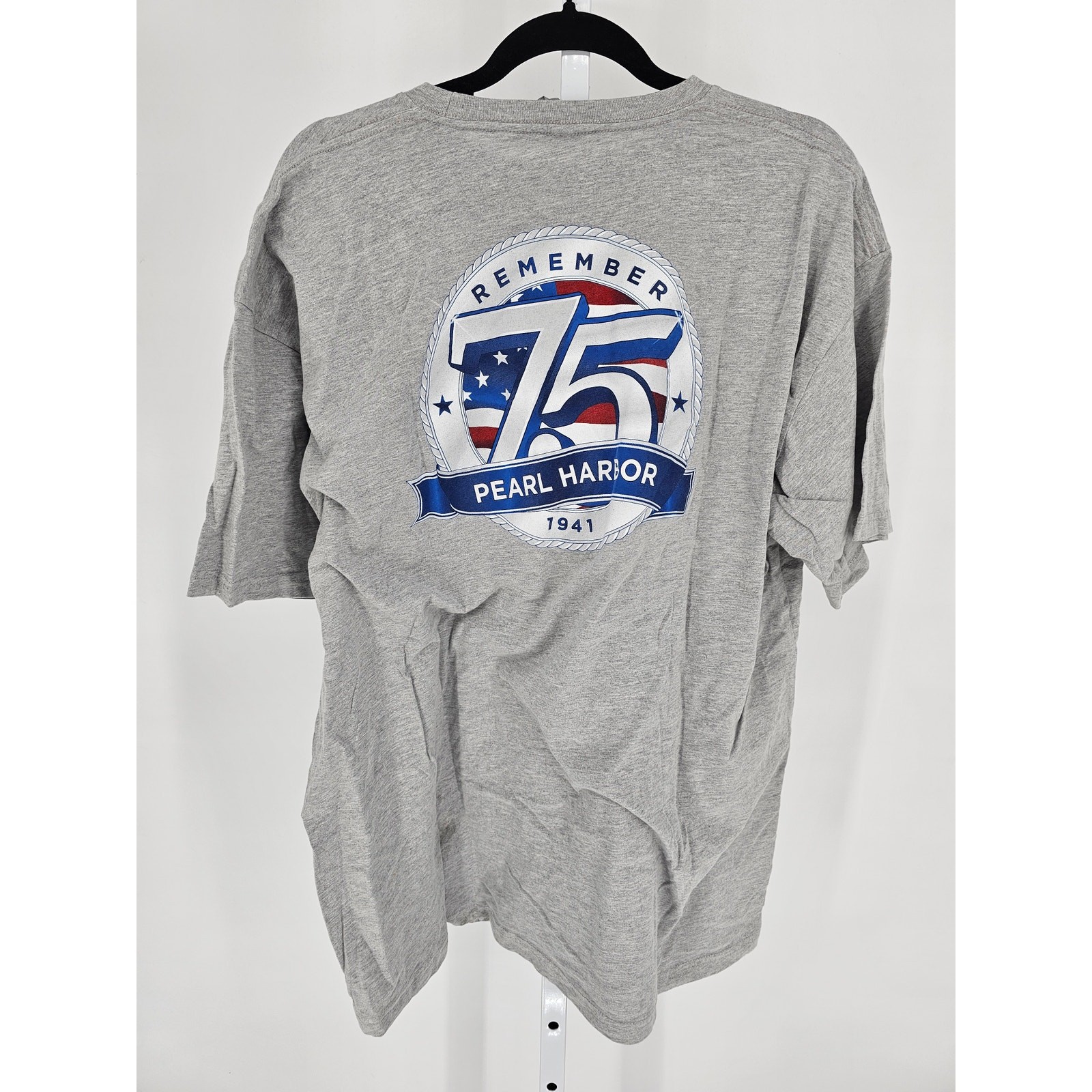 Remembering Pearl Harbor 75 Years Mens Sz 2XL Short Sleeve T Shirt 2006 gallery