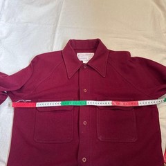 Wool Shirt Us Old Clothes Raglan M Short Length Men Filson Vintage