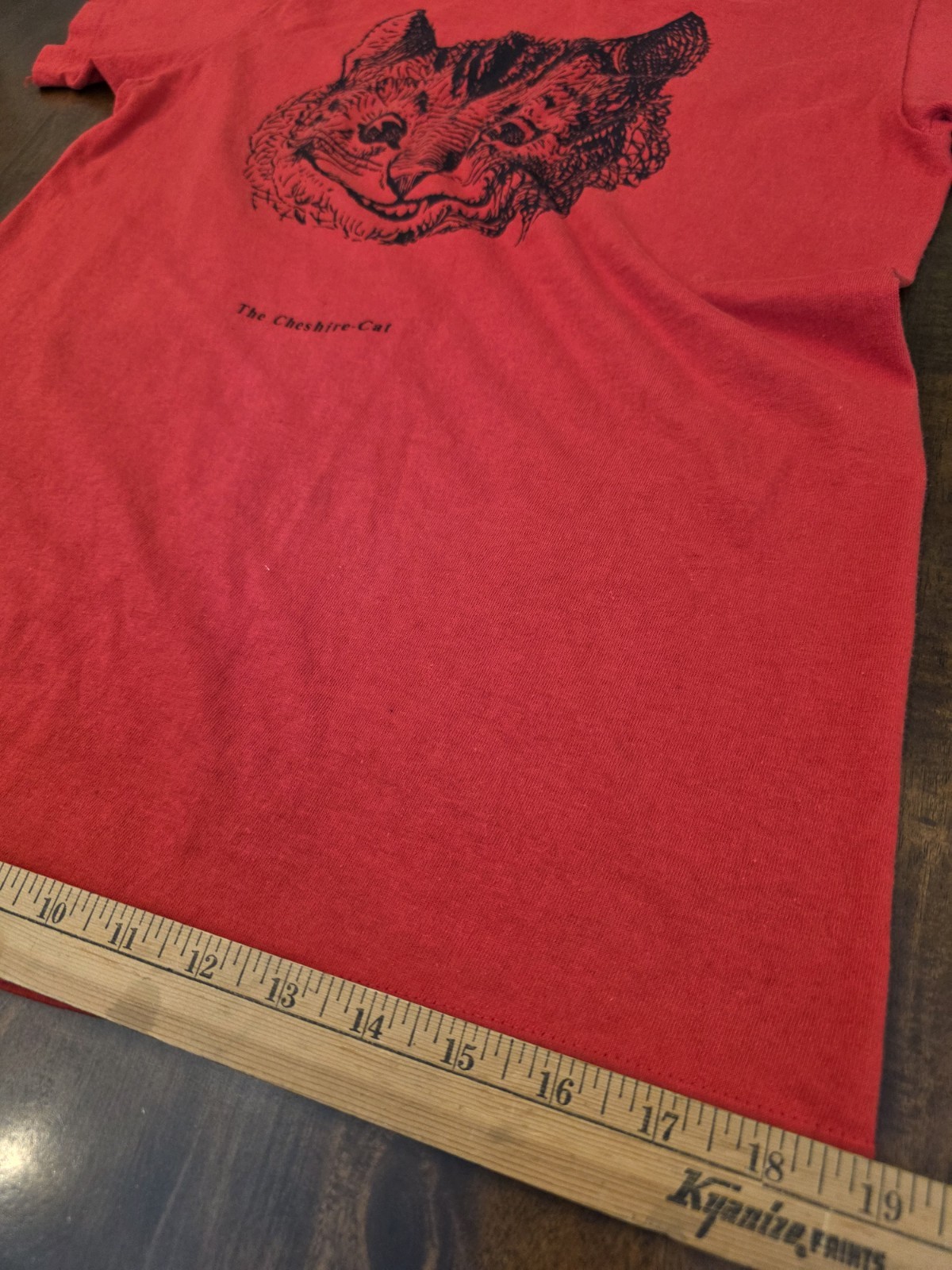 Alice in Wonderland Cheshire Cat Single Stitch T-Shirt Vintage 90s Sz M Stedman gallery
