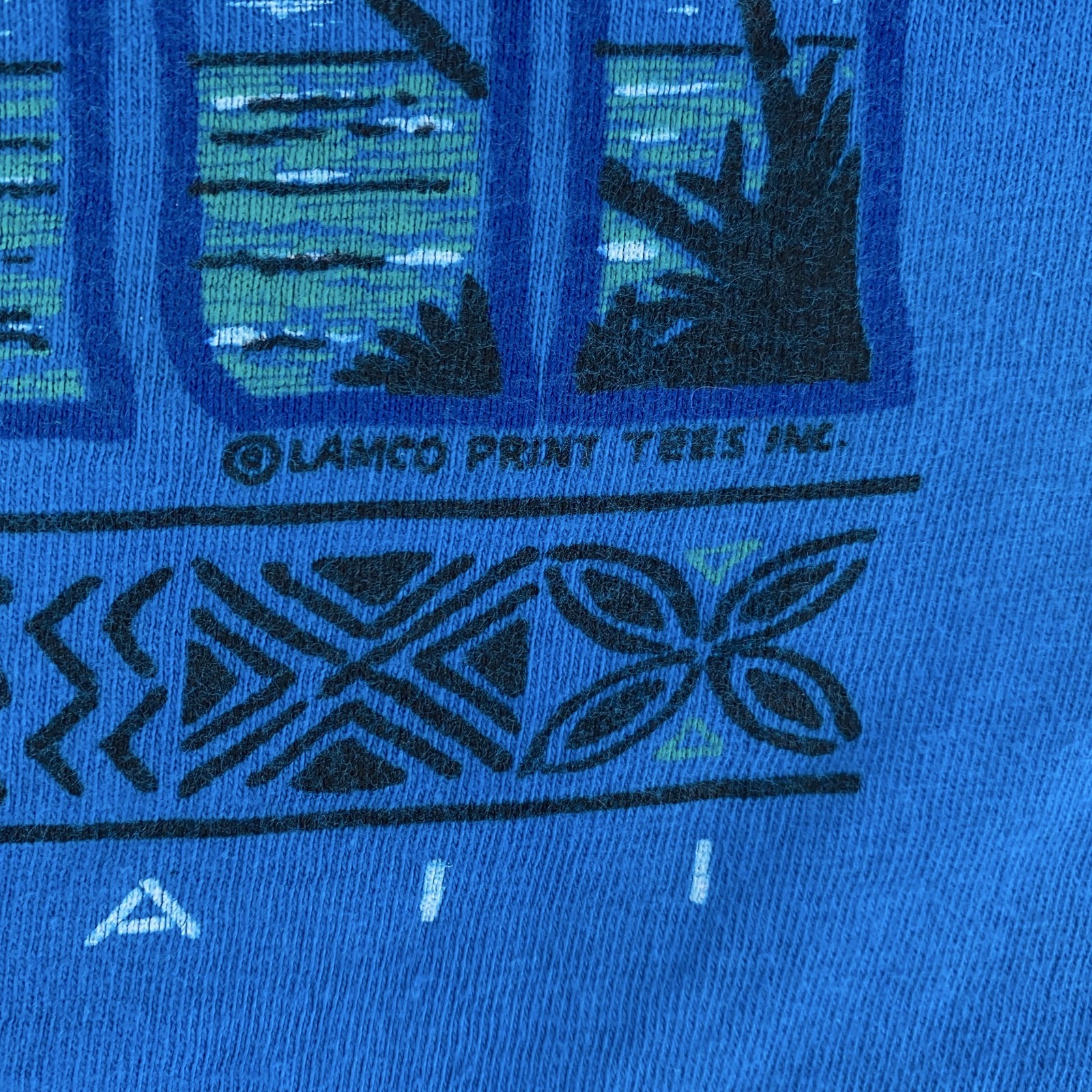 Vintage Waikiki Honolulu Hawaii Shirt Mens Small Beach Surf Sail Tee 90s USA gallery