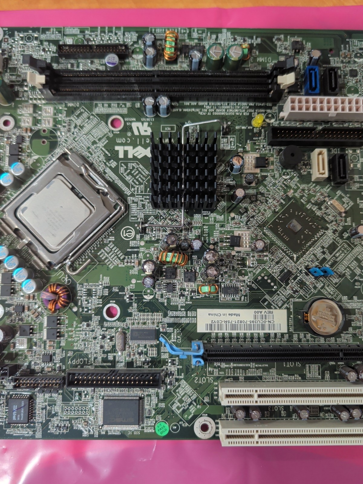 DELL CN-0CU395 MOTHERBOARD With P4 3.2 Ghz CPU