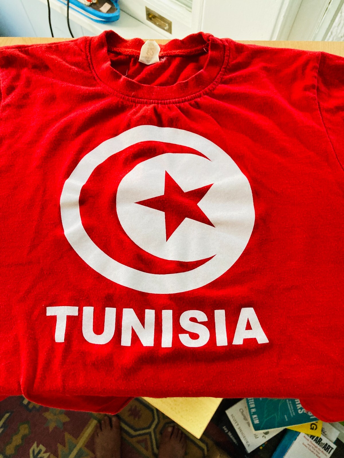 Tunisia T-Shirt Country National Flag Junior Size 12 gallery
