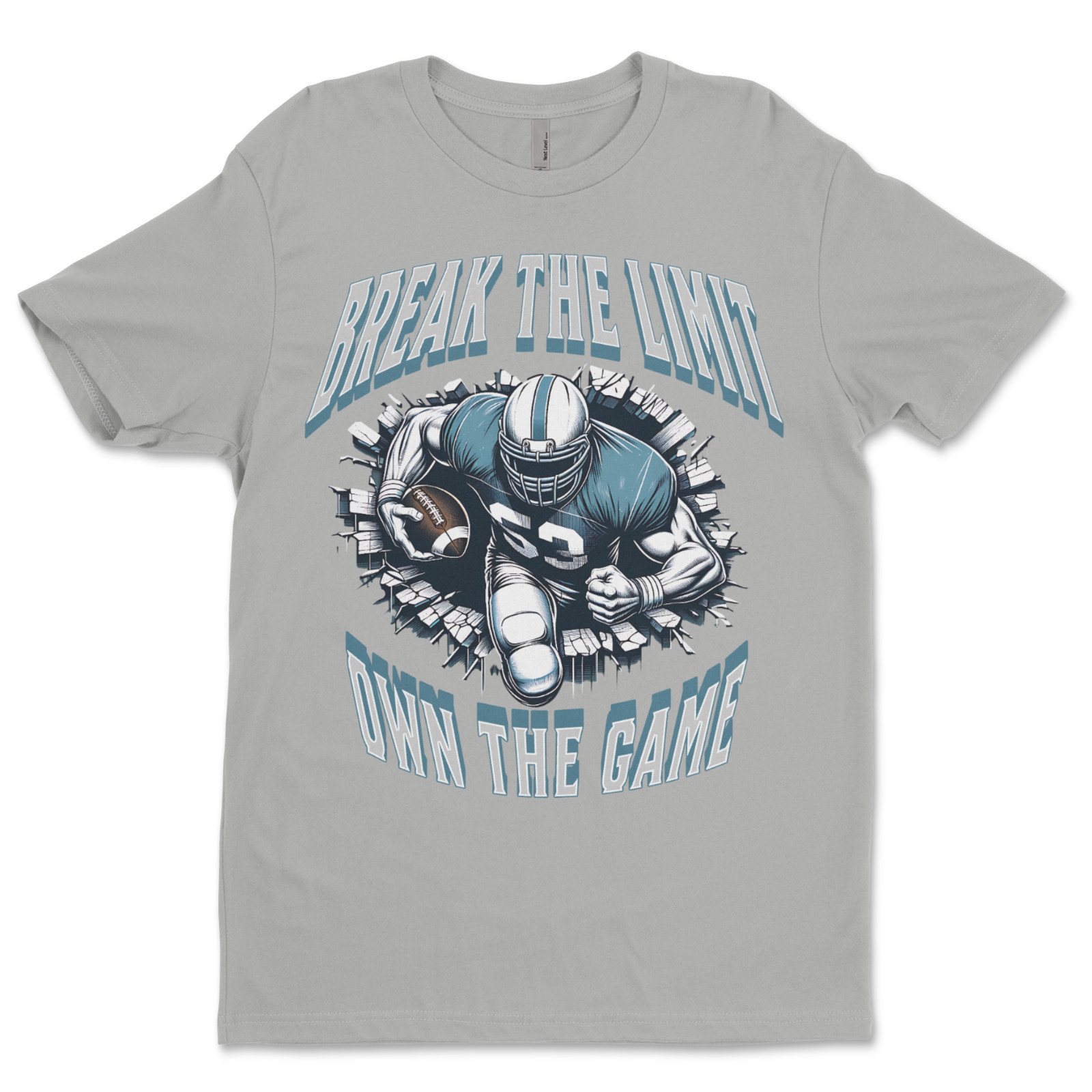 Custom T-Shirt break the limit Dtf Print On Next Level T-Shirt unisexSoft Cotton gallery