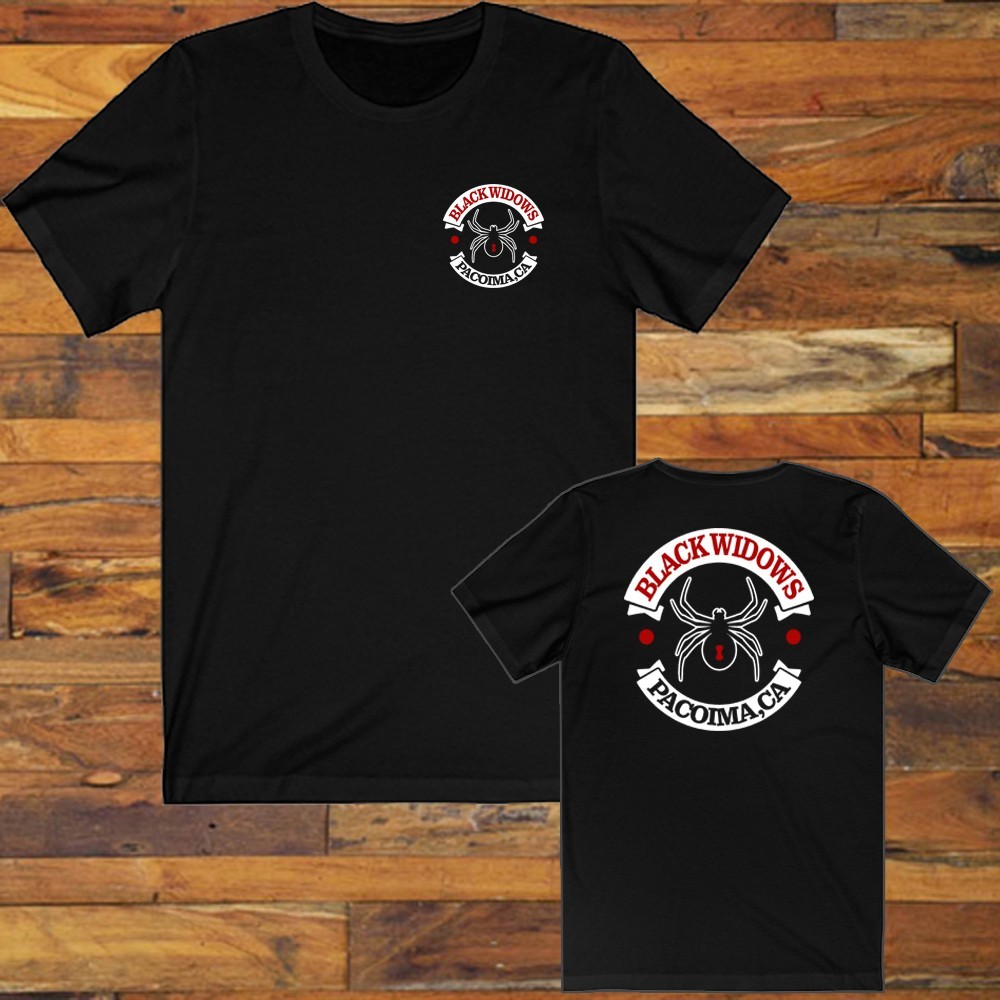 Black Widows Every Which Way But Loose Men’s Black S-5XL