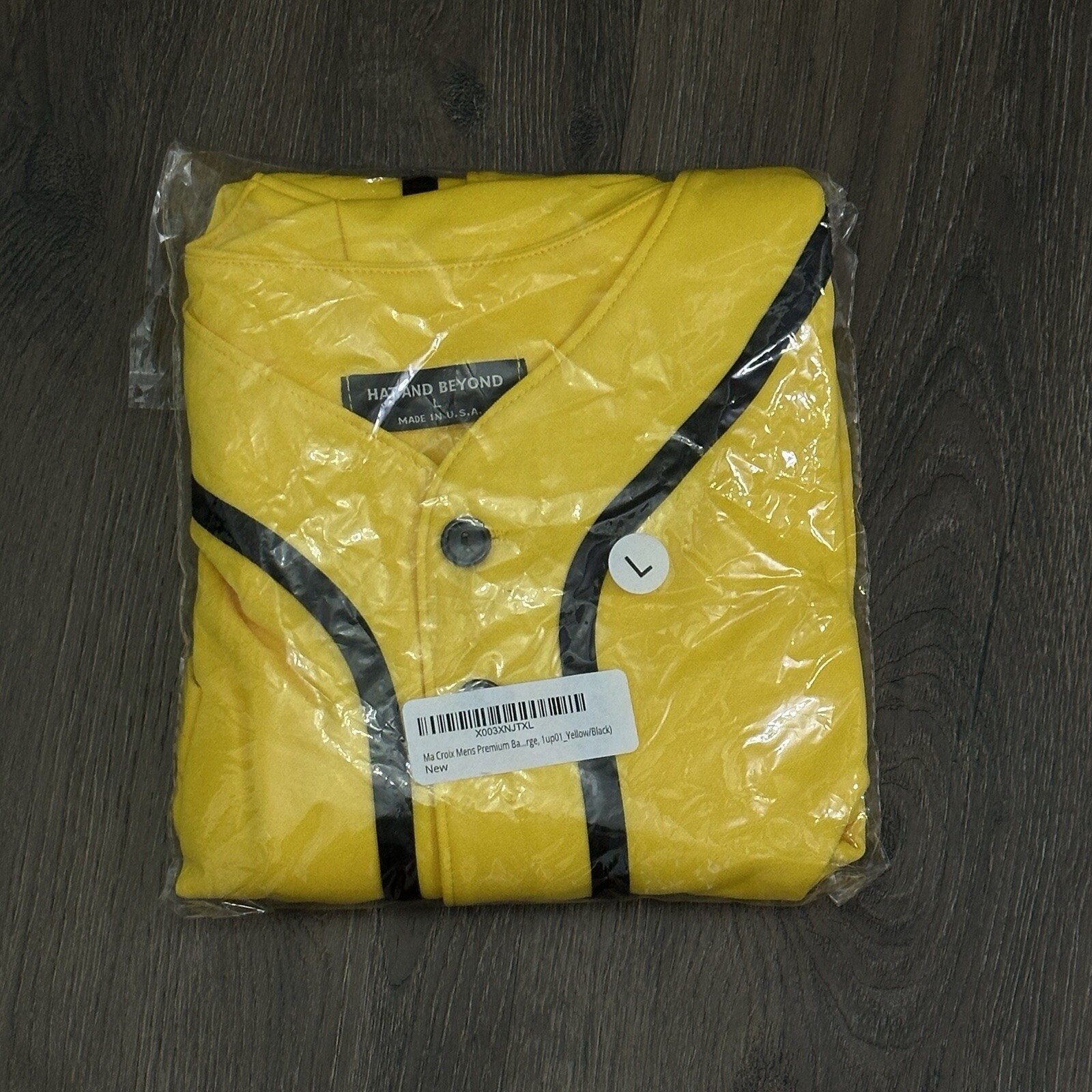 Ma Croix Mens Baseball Jersey - Large - NWT unopened from shipping! gallery