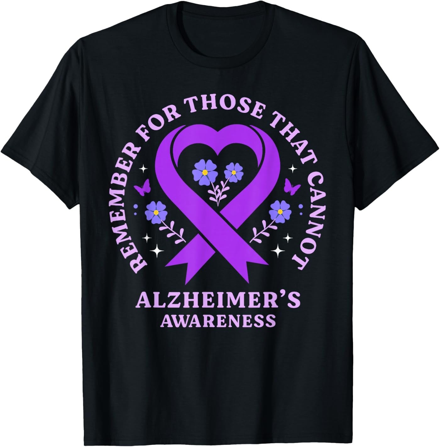 Remember: for Those who Don't Know Alzheimer's Awareness Band T-Shirt gallery