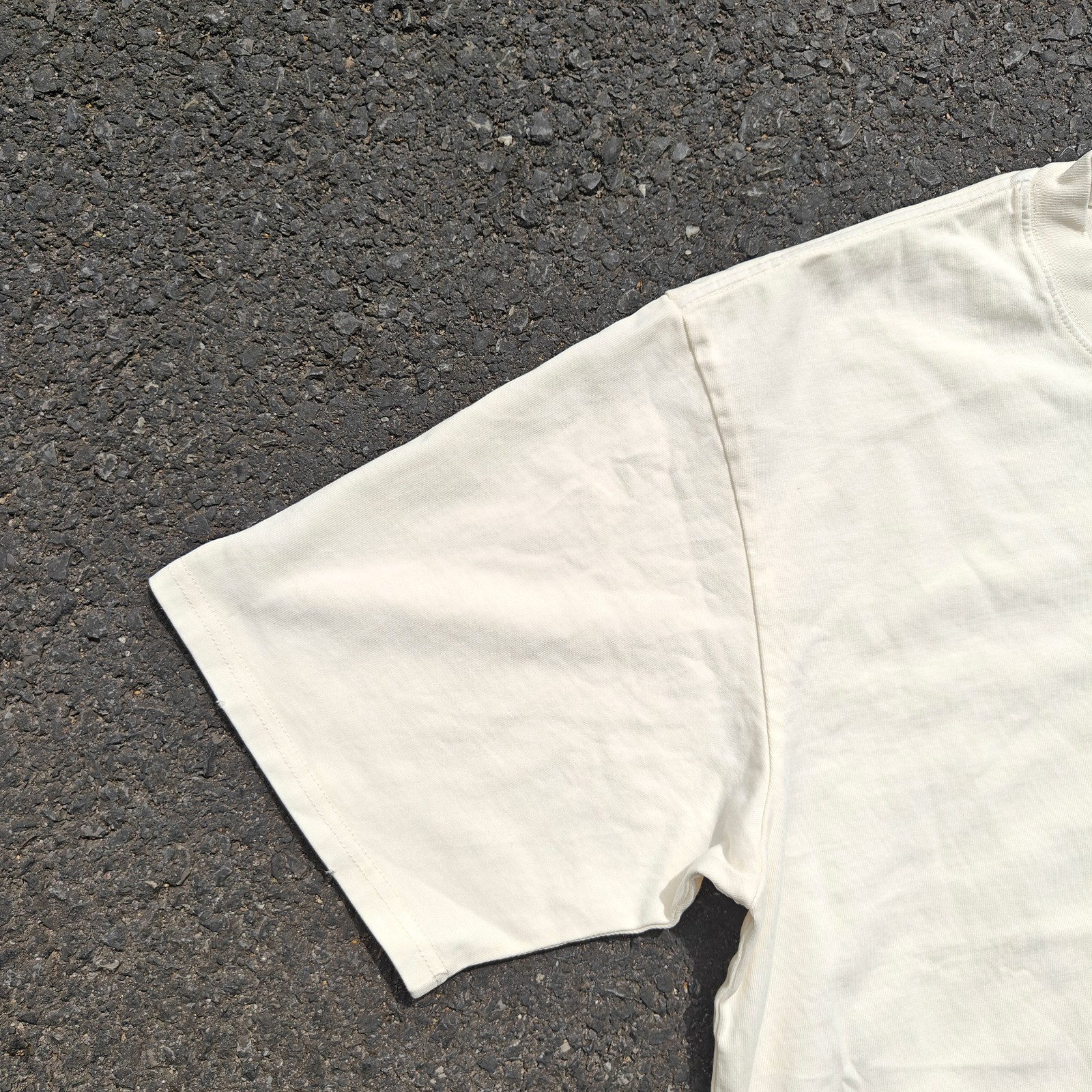 Cyberpunk Edgerunners Rebecca Distressed White Heavy Cotton T-Shirt 330gsm gallery
