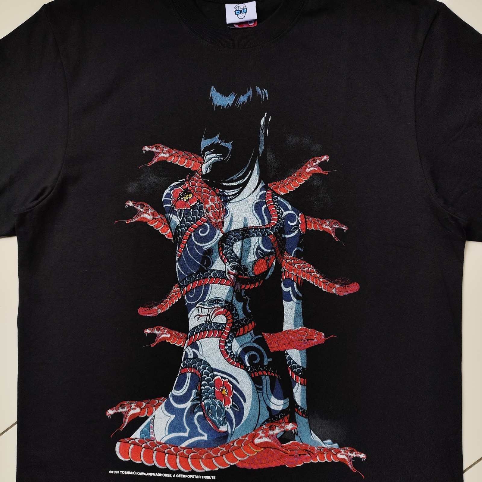 Rare Anime Ninja Scroll T-shirt Benisato XL