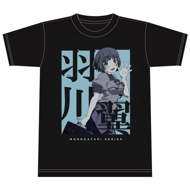 azumaker Monogatari series T-shirt Hanekawa Tsubasa L Size gallery