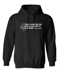 Beer Is Proof That God Loves Us Graphics Novelty Sarcastic Humor Men’s Hoodies