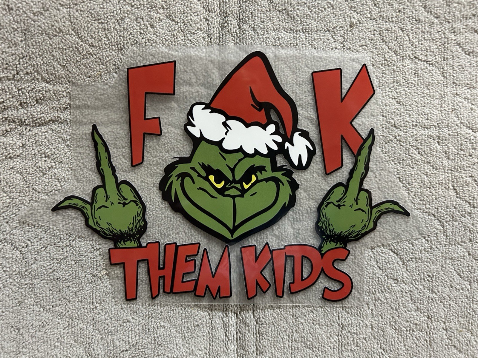Grinch Christmas T-Shirt – Choose Your Own Color!