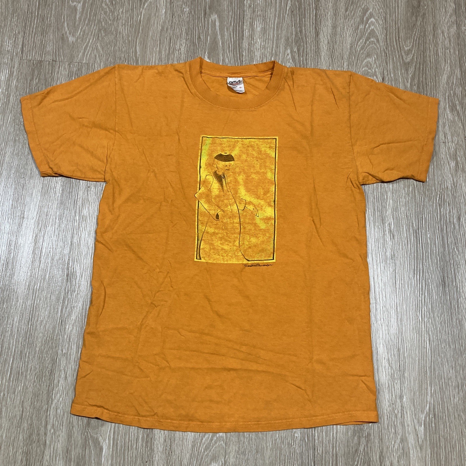 Chinese Painting Shirt L Vintage 90s 00s Y2k China Culture Traditional Tee gallery