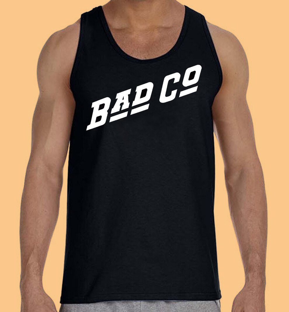 Tank Top,Unisex, Black, 60"s Rock, Business, Professional, Music, Promo, Bad Co. gallery