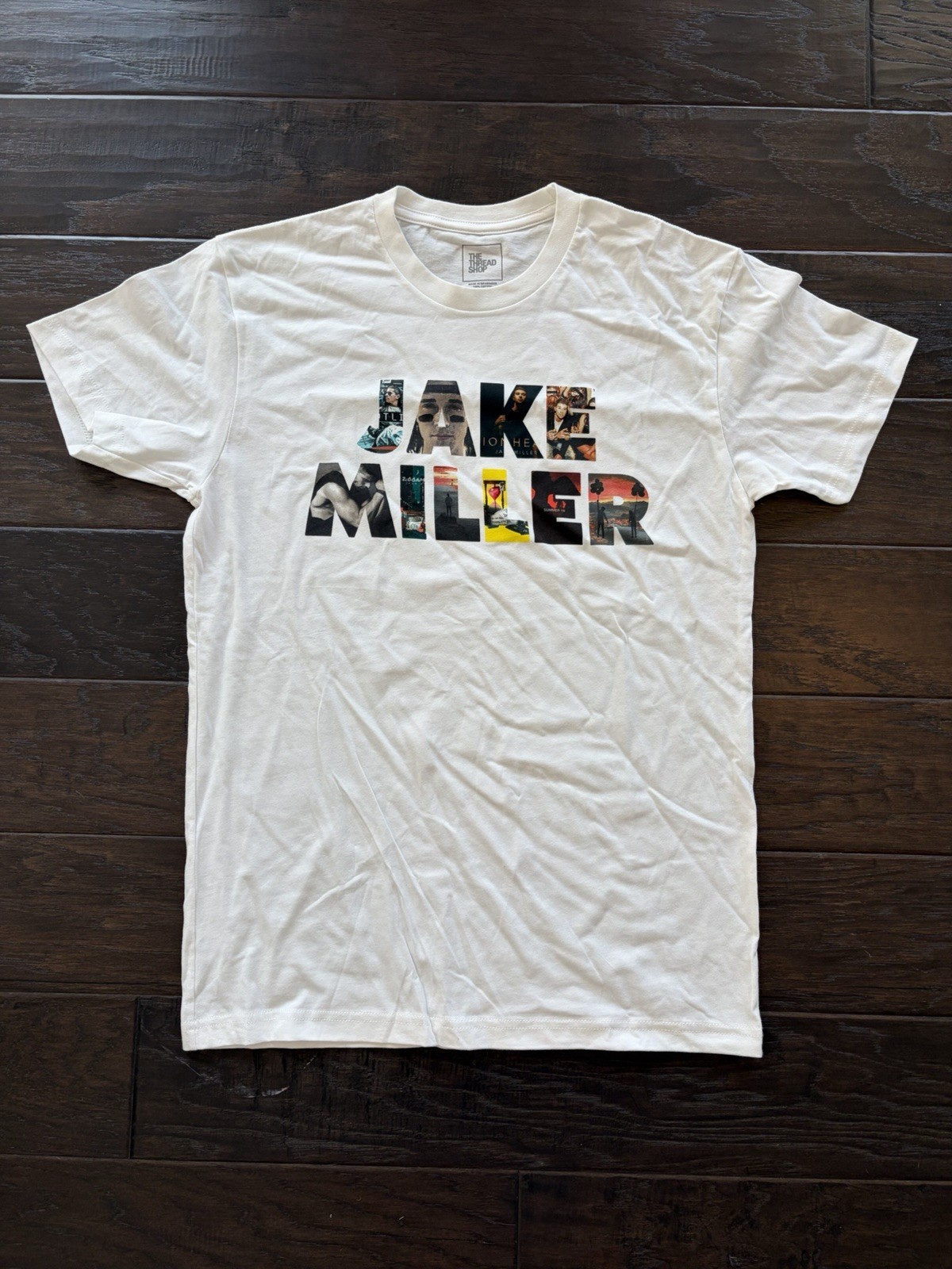 Jake Miller Graphic T-Shirt Mens Small White The Thread Shop Music Merch Cotton gallery