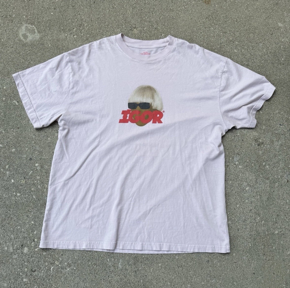 Golf Wang Mens Light Pink IGOR Faceless Graphic Tee L – Tyler, the Creator