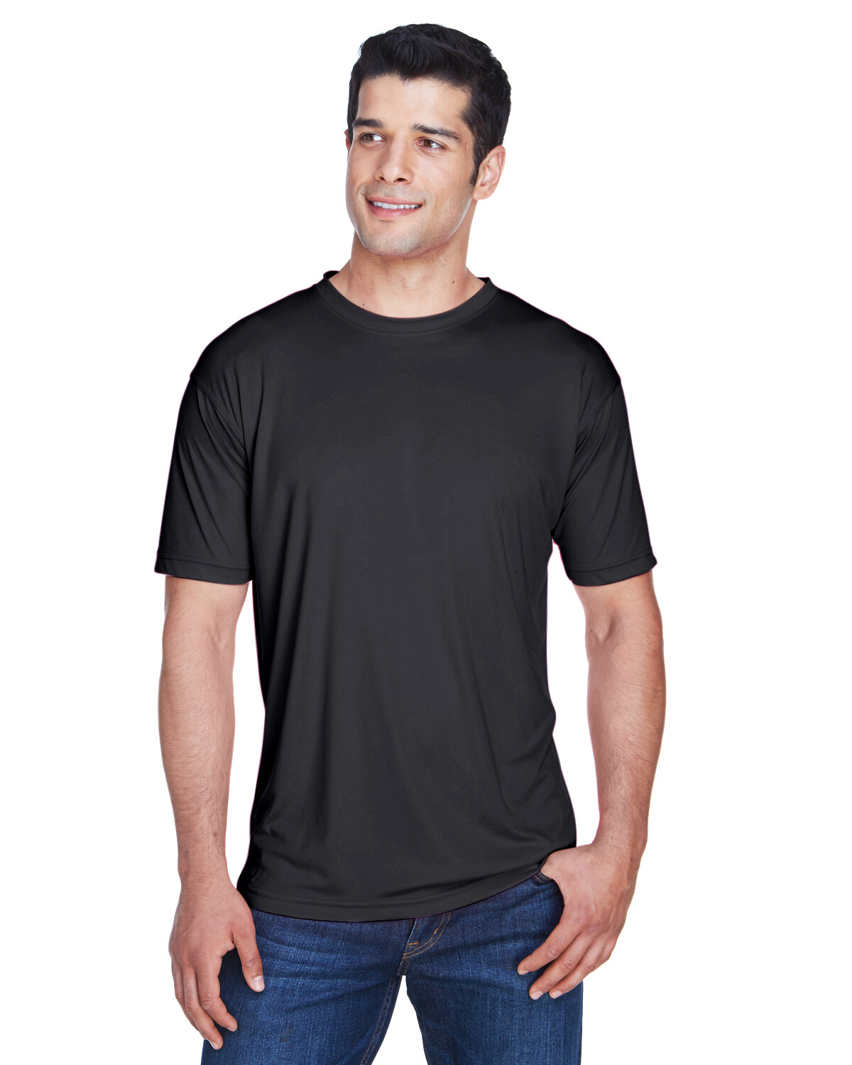 UltraClub Mens Cool & Dry Sport Wholesale Performance Interlock T-Shirt 8420 gallery