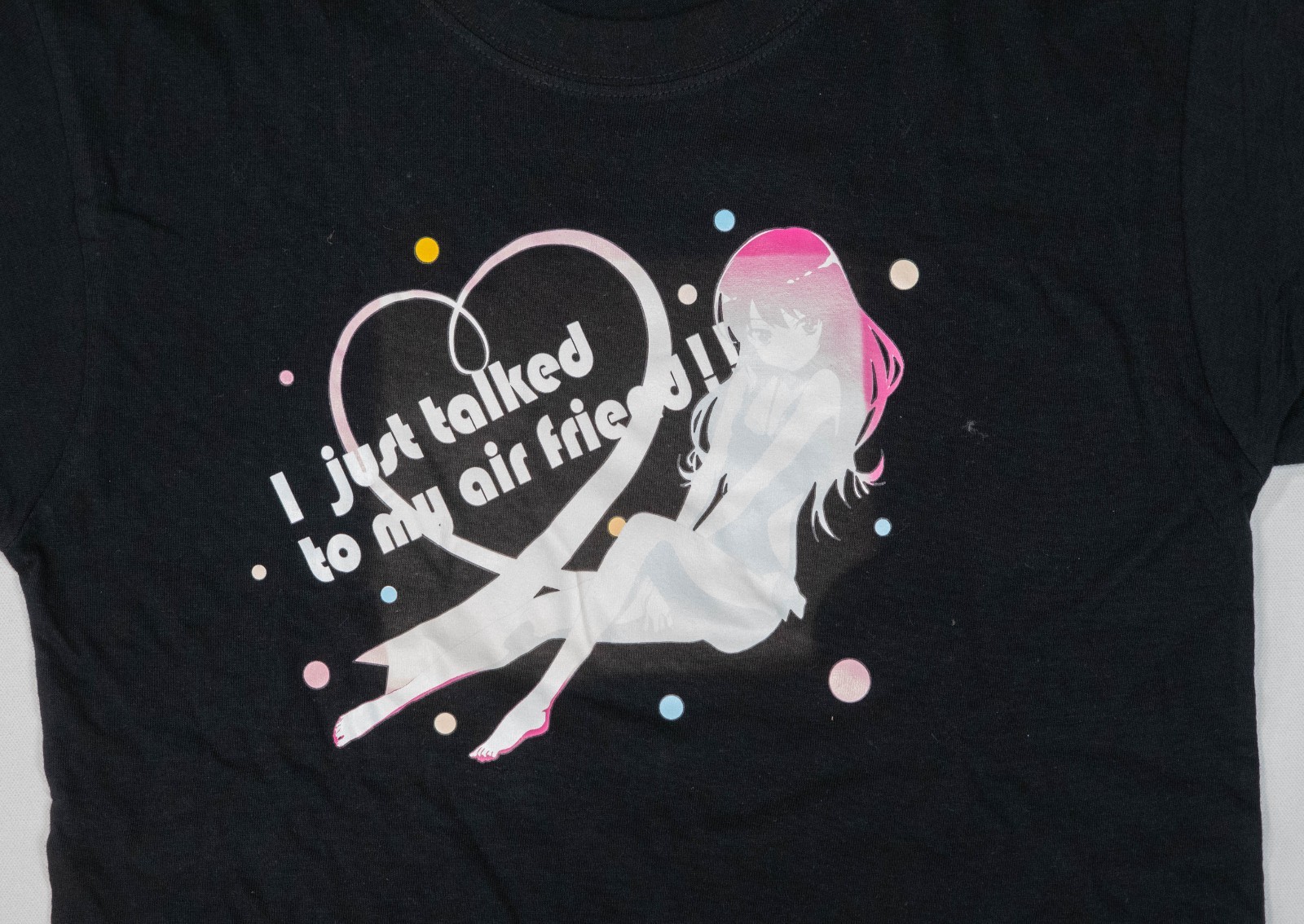 Vintage Boku wa Tomodachi Anime Hentai T-Shirt Men Sz M Haganai Hookups Y2K gallery
