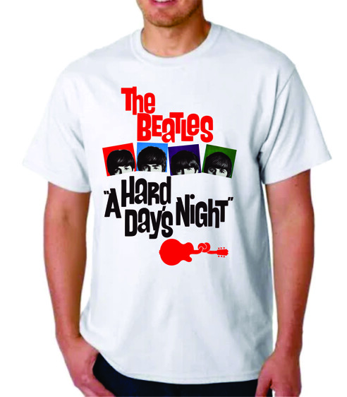 A HARD DAY'S NIGHT THE BEATLES SHIRT T-Shirt Lennon McCartney Harrison Ringo gallery
