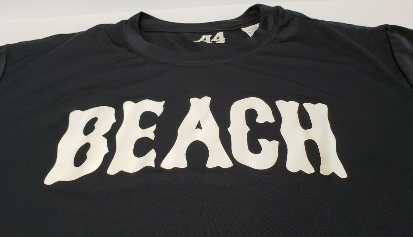 A4 Beach Laminated Moisture Wicking T-Shirt Men's Small Black Style N3142 gallery