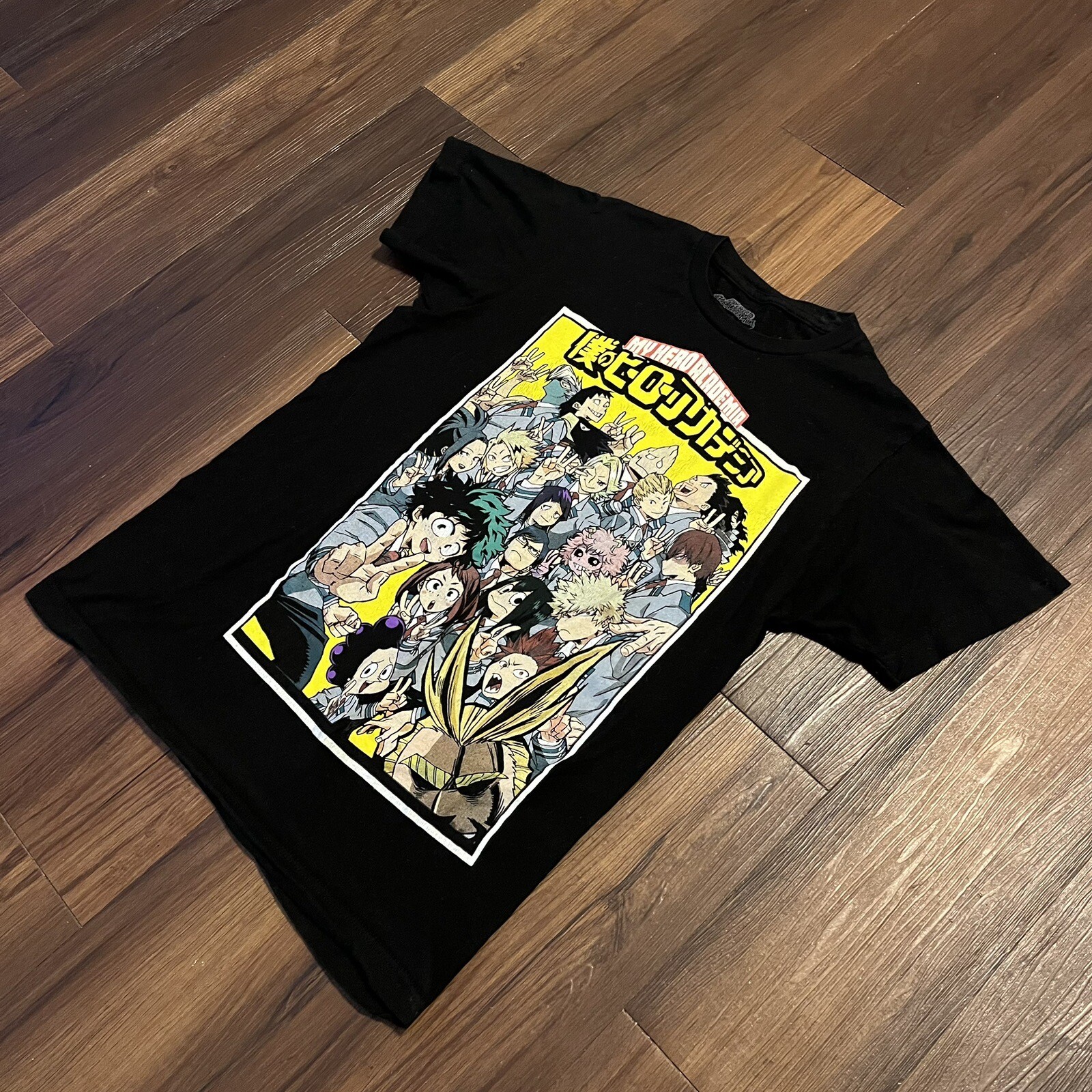 My Hero Academia T Shirt Sz Small Anime Japanese Comic Art Graphic Tee Black gallery