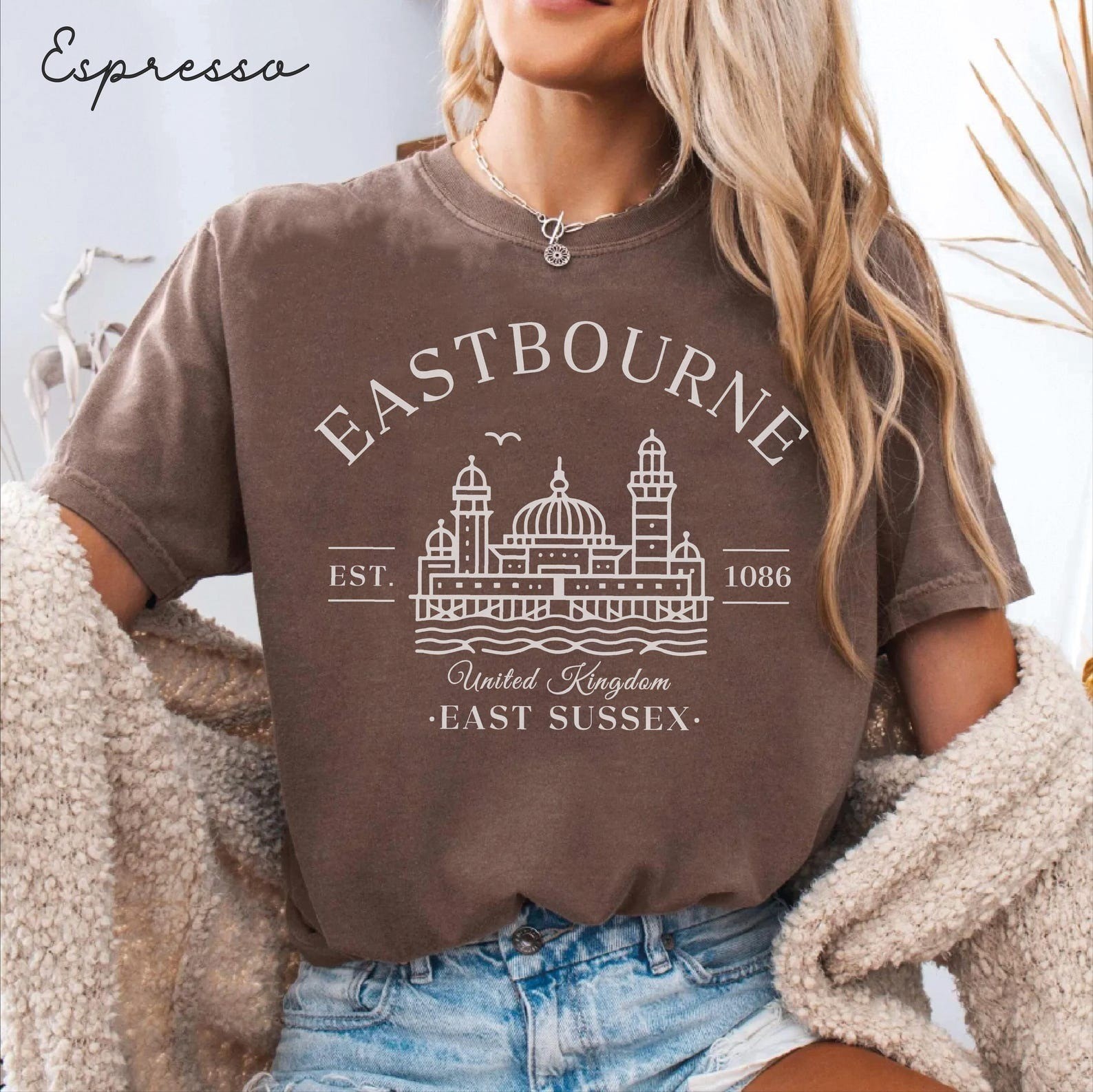 Eastbourne Unisex Shirt Travel Gift United Kingdom Trip Lovers Souvenir Tee gallery