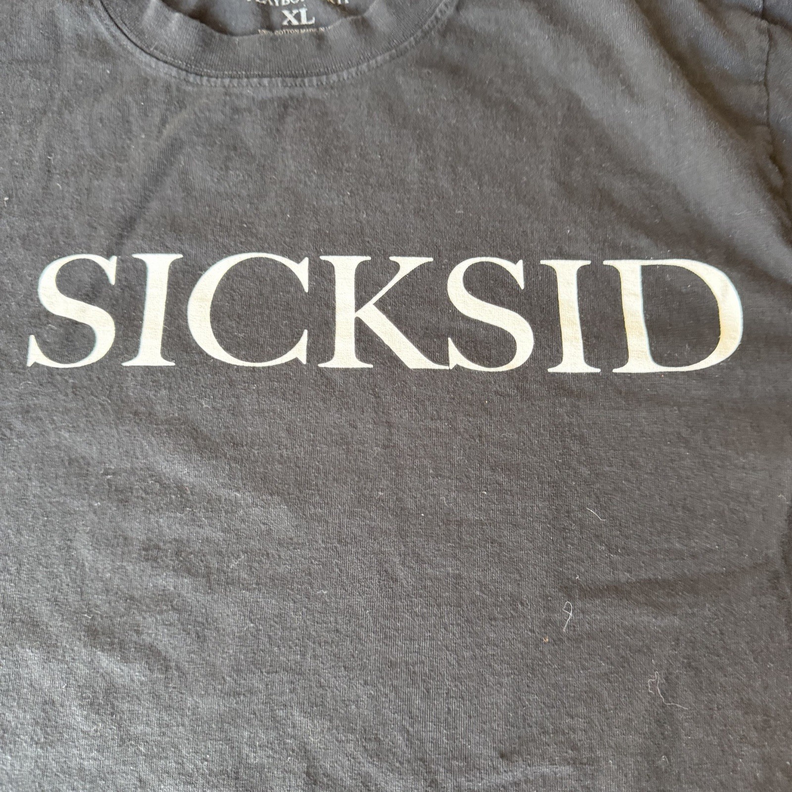 Playboi Carti Red Sicksid Long Sleeve Black Logo Shirt XL gallery