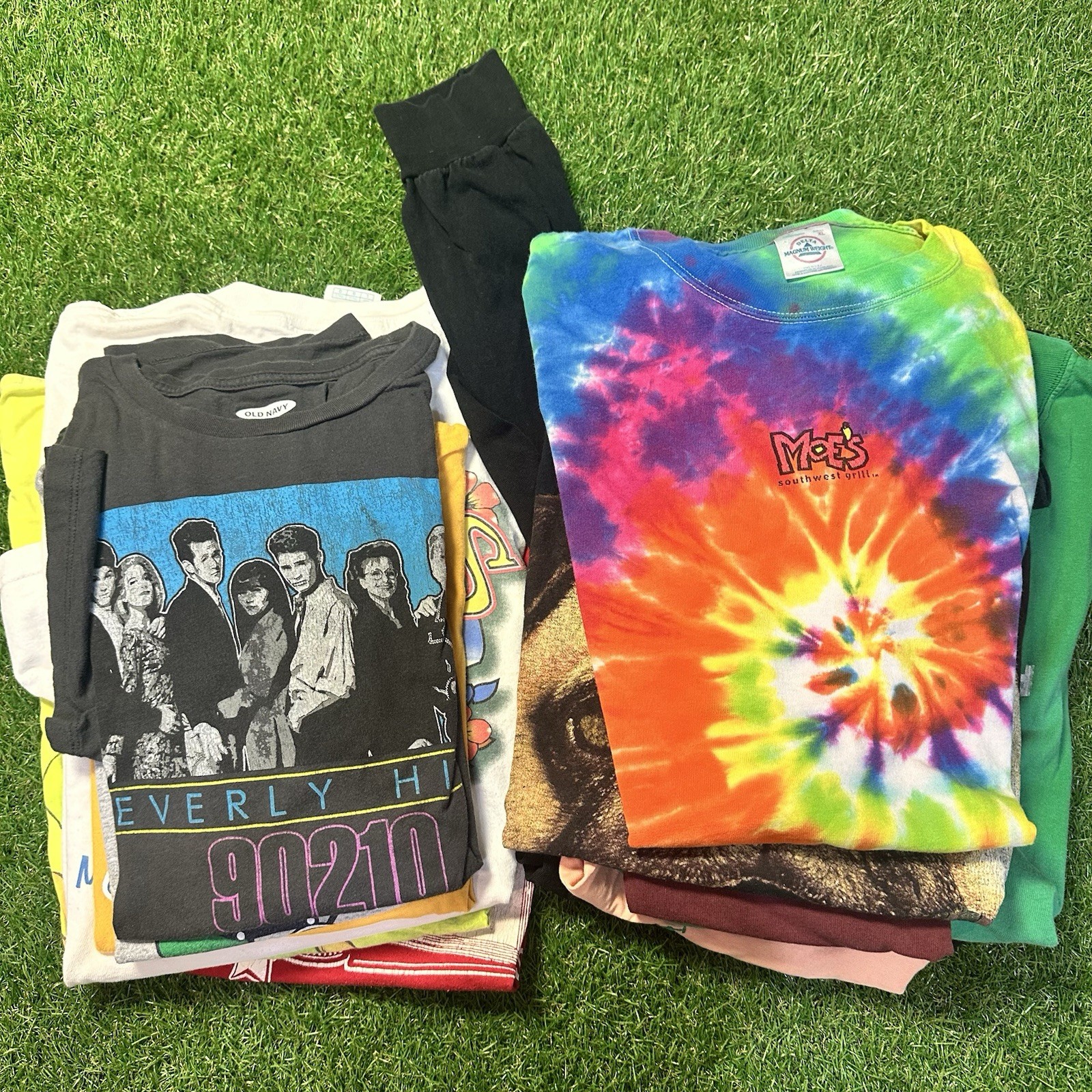 Lot of 20 Modern Graphic T Shirts Mixed Size Wholesale Bulk Reseller Y2K A24 gallery