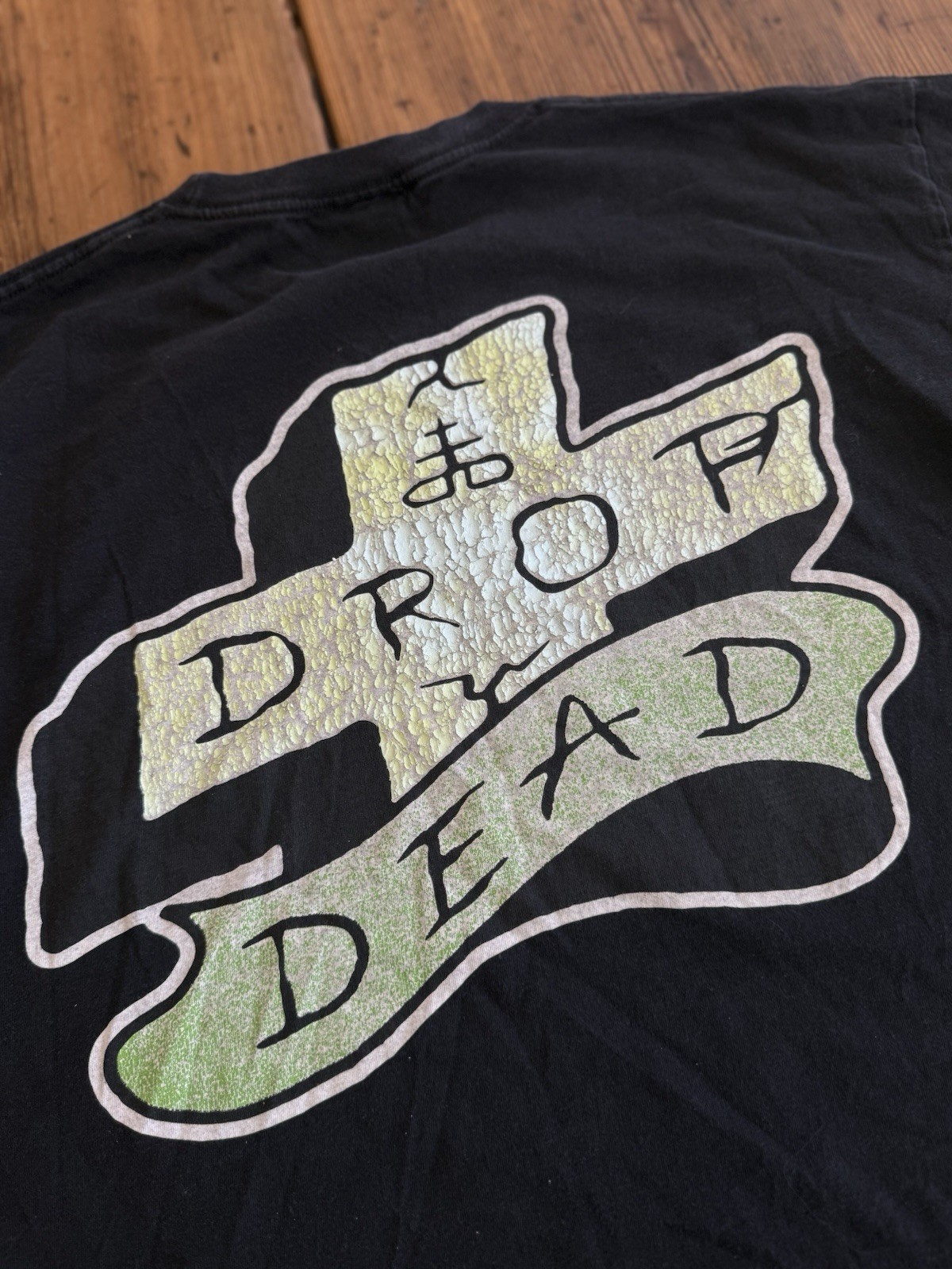 Drop Dead Vintage T-Shirt Big Logo Rare Punk Emo Goth Scene Killstar Archive