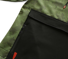 Metal Gear Solid Snake Eater Windbreaker Hoodie Zip Up LOGO Figure MGS S M L XL