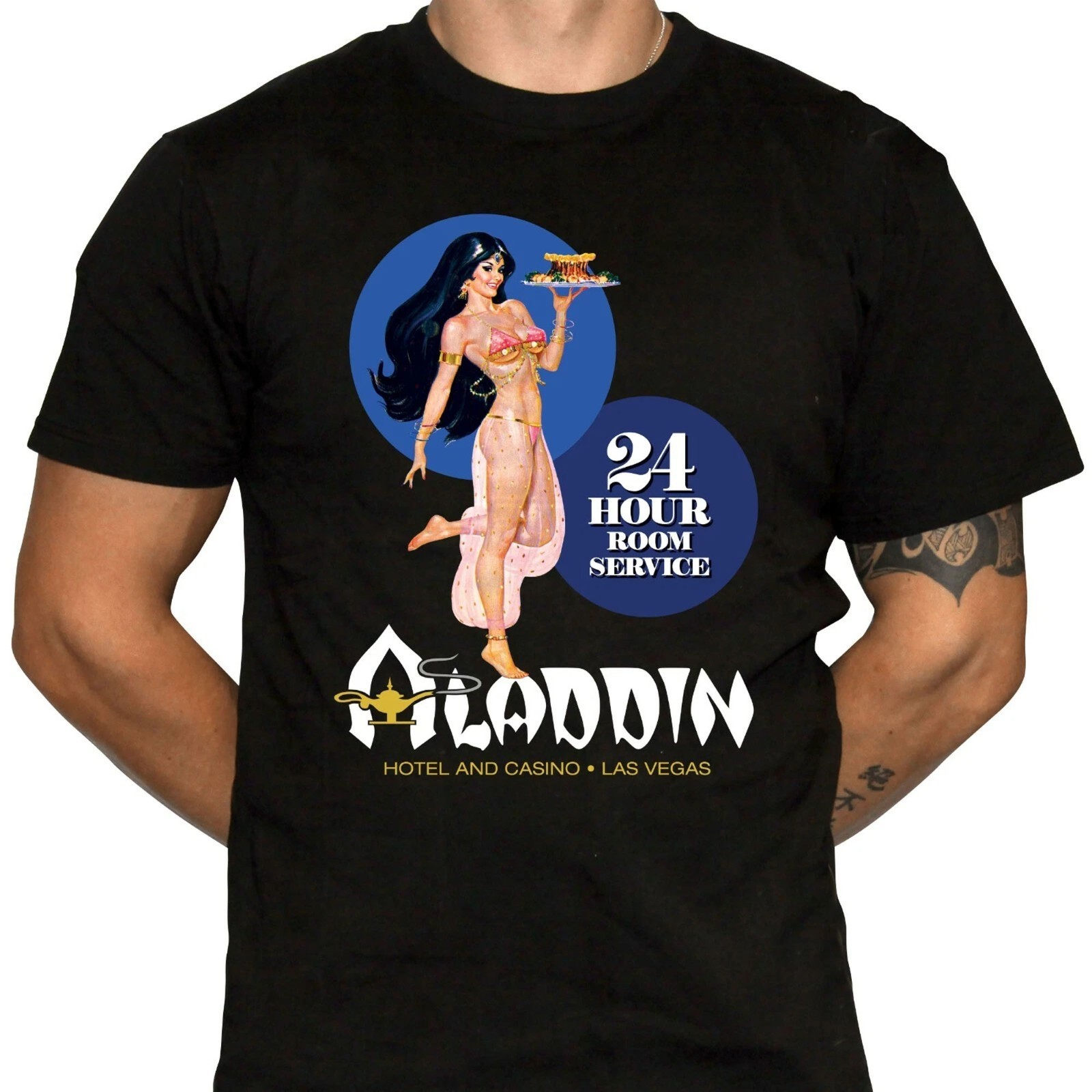 Aladdin Hotel Harem Girl T-Shirt - Classic Las Vegas Casino and Hotel FREESHIPS gallery