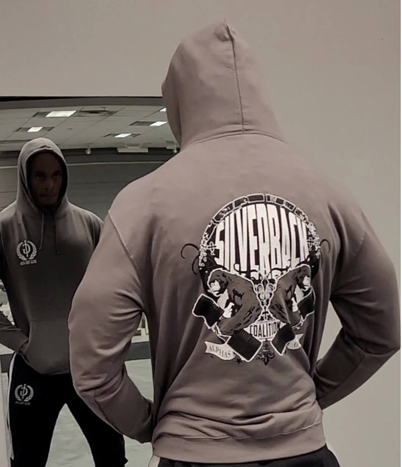 Iron Gods Silverback Coalition Workout Hoodie, Mens Hoodie, Gym hoodie, Pullover gallery
