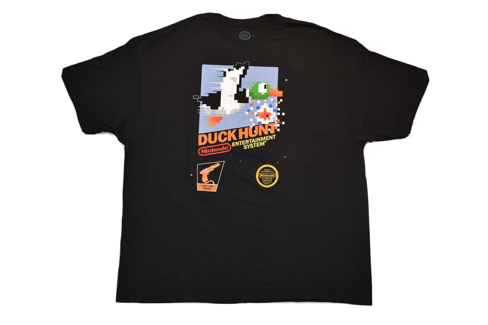 Nintendo Mens Nintendo Game System Duck Hunt Black Shirt New 4XL, 5XL gallery