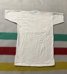 Vintage 30s 40s Paneled White Blank Tee Jersey All 100% Cotton 20×29.5 Very Rare