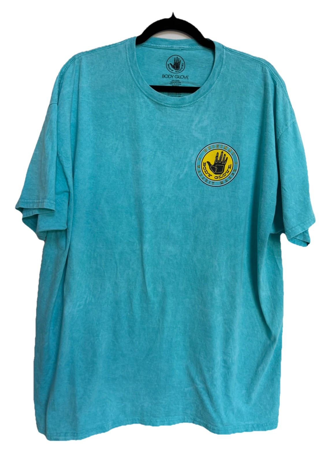 Body Glove Original Wetsuit Maker Men’s Graphic T Shirt XXL Aqua Blue Surf Beach gallery