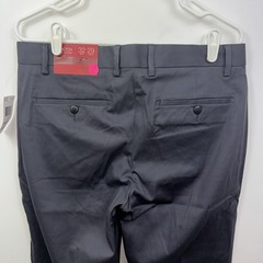 NWT Alfani Men’s 32 X 29 Gray Stretch Slim Fit Flat Front Dress Pants $60