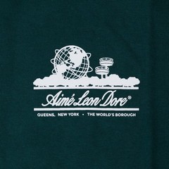 AIME LEON DORE Botanical Green Unisphere Tee SIZE L $85