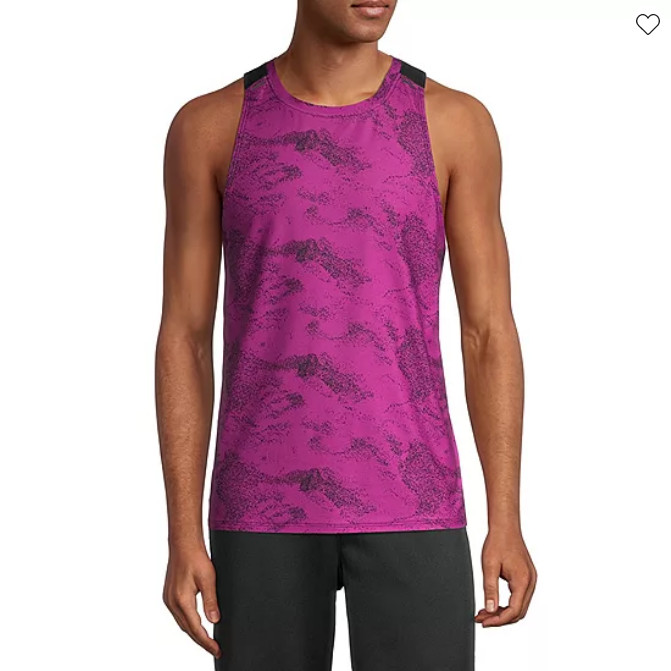 Xersion Mens Crew Neck Sleeveless Tank Top Sizes XL, XXL New Purple