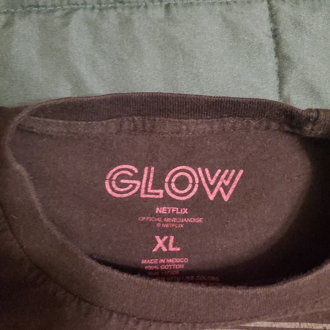 Gorgeous Ladies Of Wrestling Netflix Glow Black Pink T Shirt Adult Size XL gallery