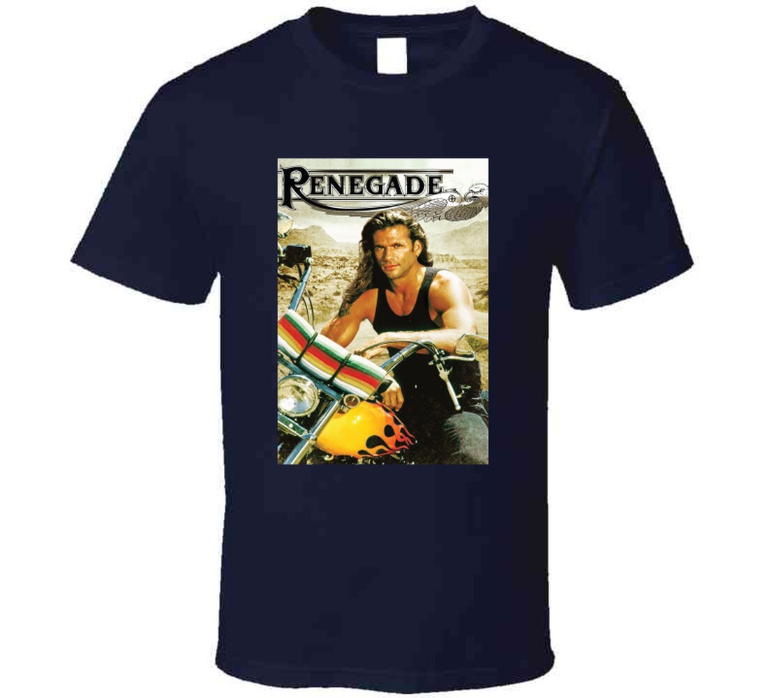 Renegade Tv Show Tee Cool 90s Television Series Fan T Shirt gallery