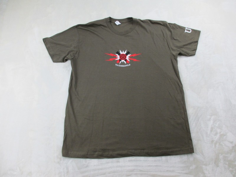 VINTAGE U2 Shirt Mens Extra Large Green Dismantle AN Atomic Bomb 2005 Music